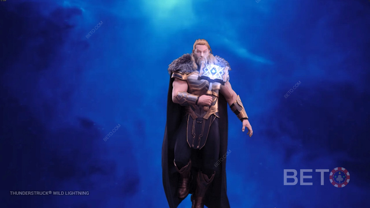Thor is the only deity in Thunderstruck Wild Lightning online slot