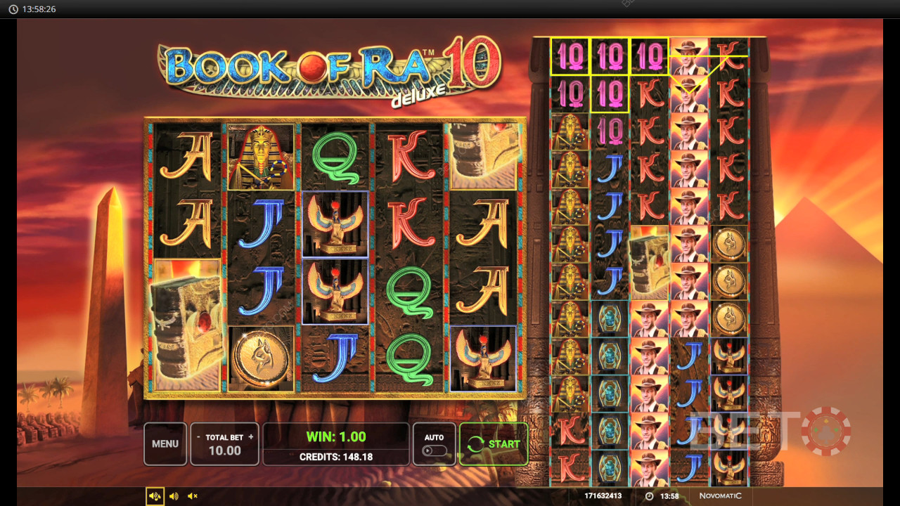 Book Of Ra Deluxe 10 slot