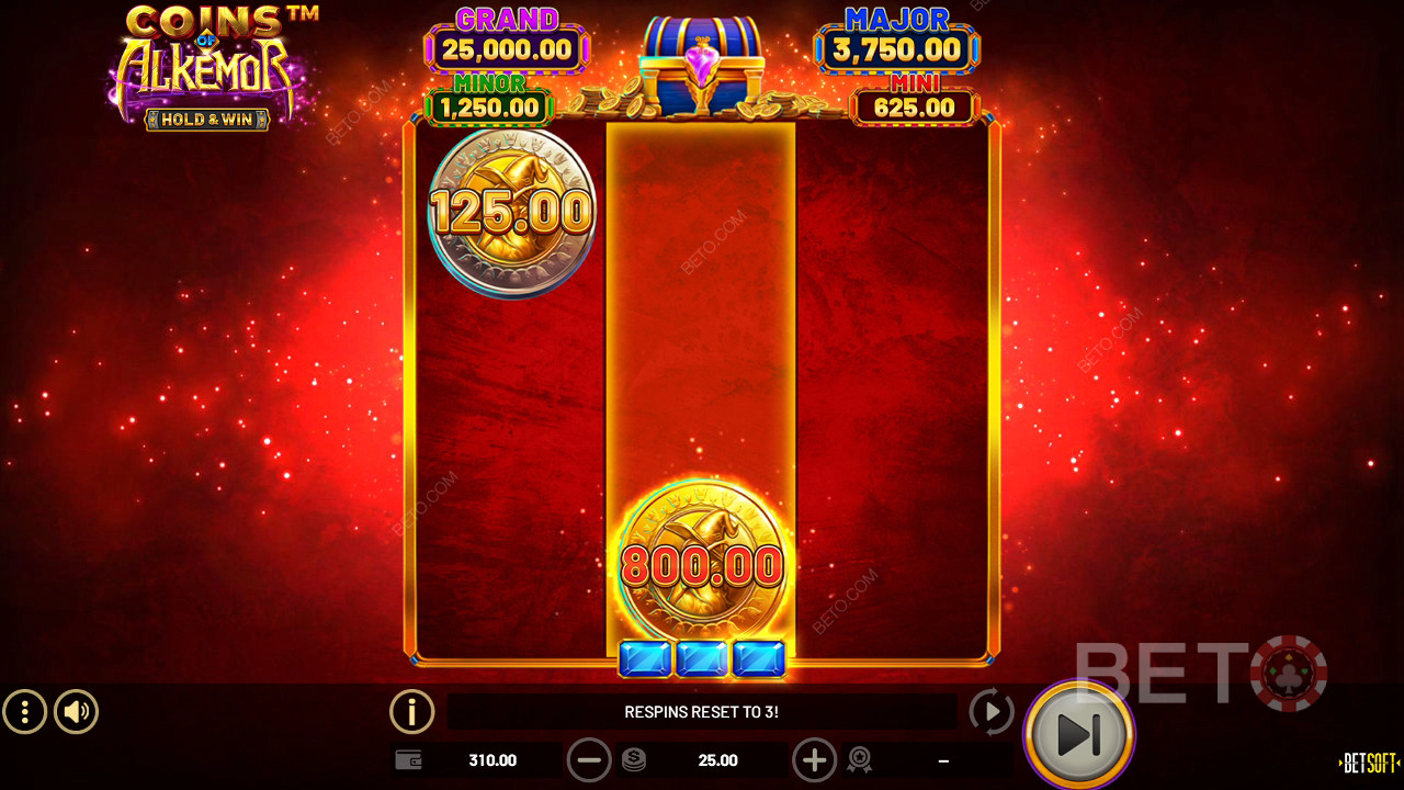 Win 3,600x Your bet in the Coins of Alkemor – Hold & Win Slot!