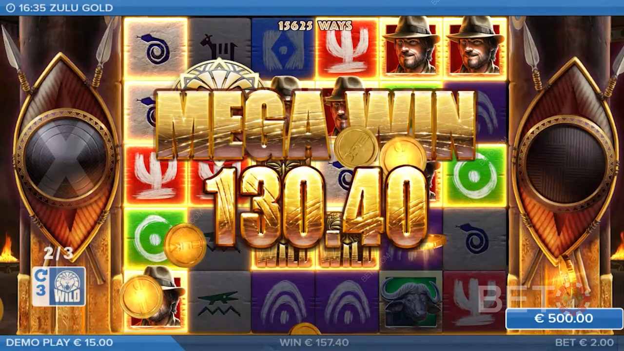Keep playing and you might win the grand prize of 10,000x the stakes