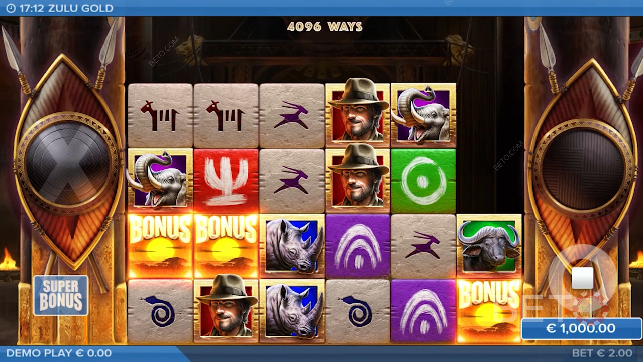 With 262,144 different ways to win, this slot will keep many players hooked