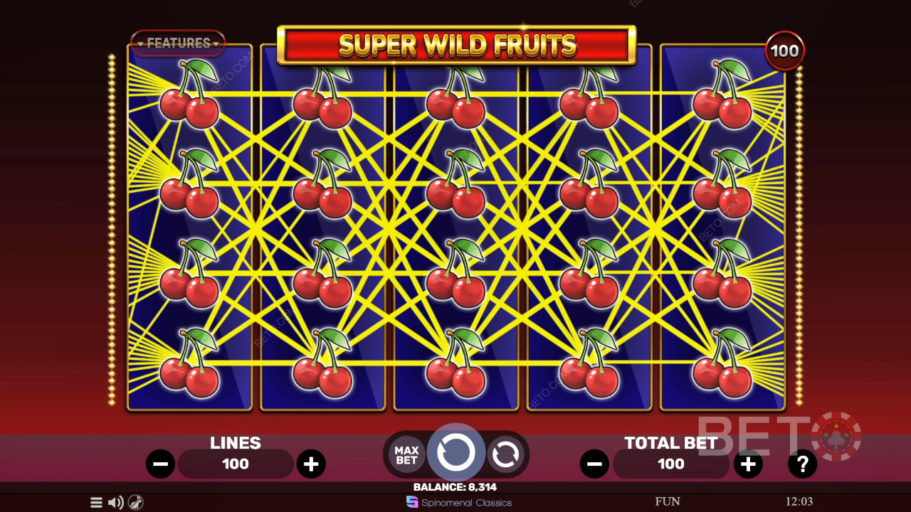Super Wild Fruits Review by BETO Slots