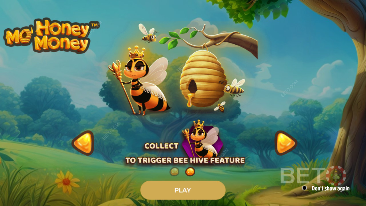Win 4,000x Your bet in the Mo’ Honey Mo’ Money Slot Online!