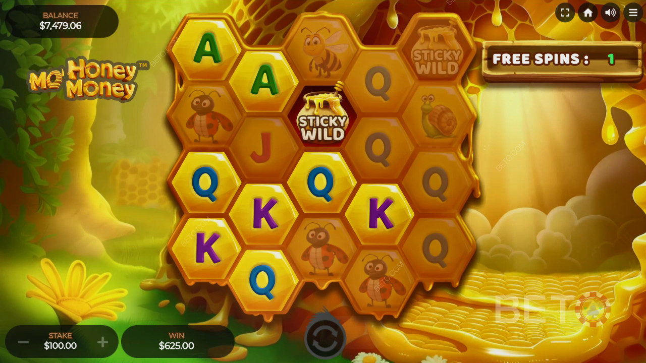 Bonus Features Explained in Mo’ Honey Mo’ Money by Dragon Gaming