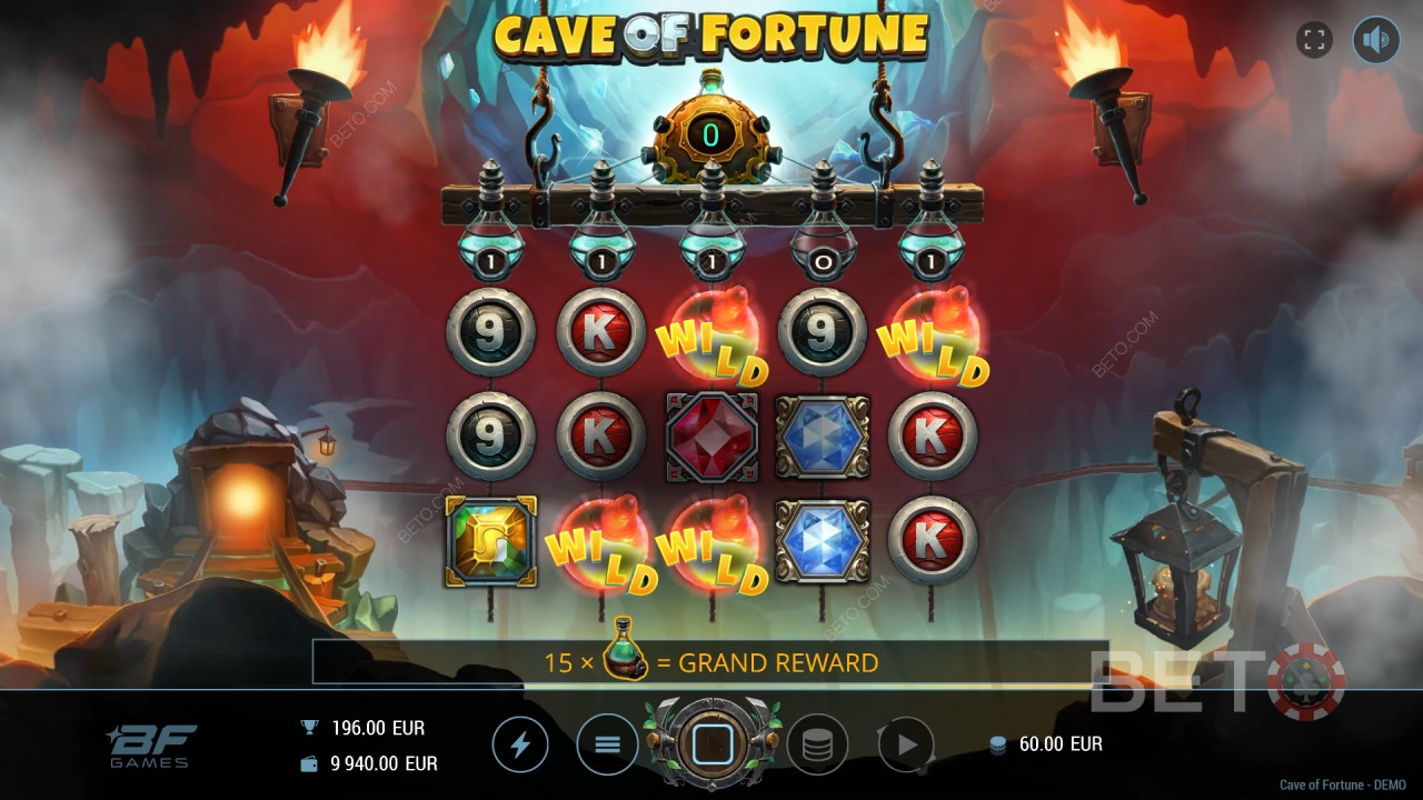 Cave of Fortune Review by BETO Slots