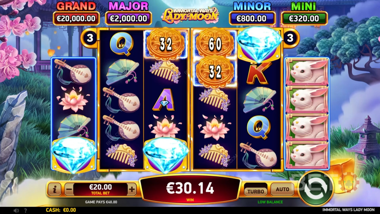 Immortal Ways Lady Moon Free Play