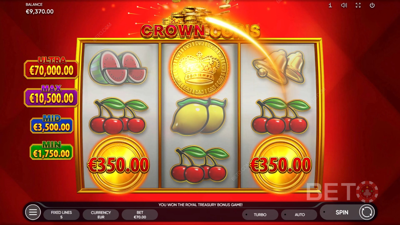 Crown Coins Review by BETO Slots