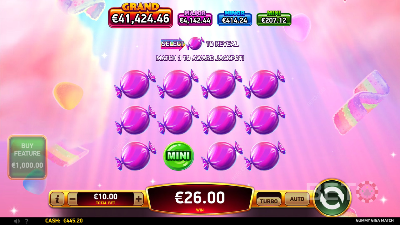 Bonus Features Explained in Gummy Giga Match by RubyPlay