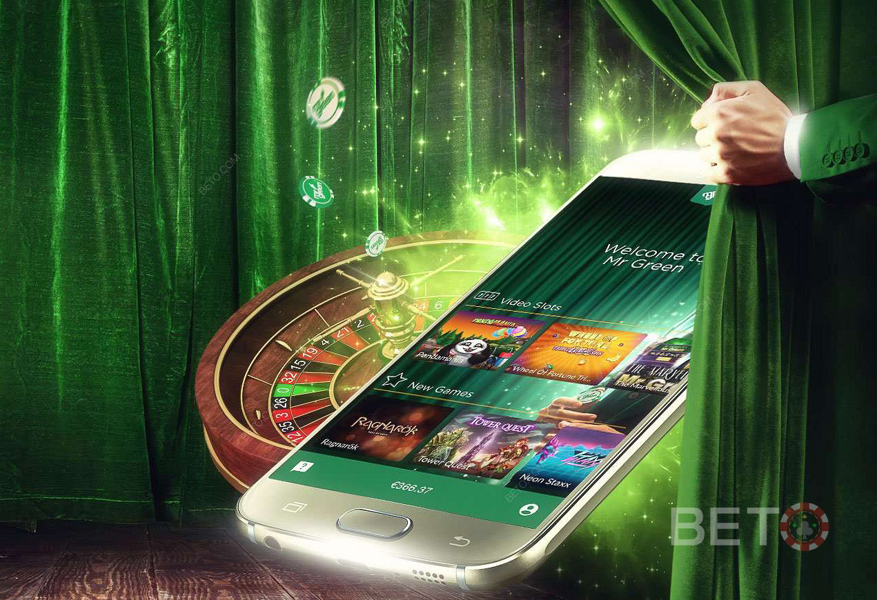 Green Gaming und ihre Spiele können auf allen mobilen Geräten gespielt werden.