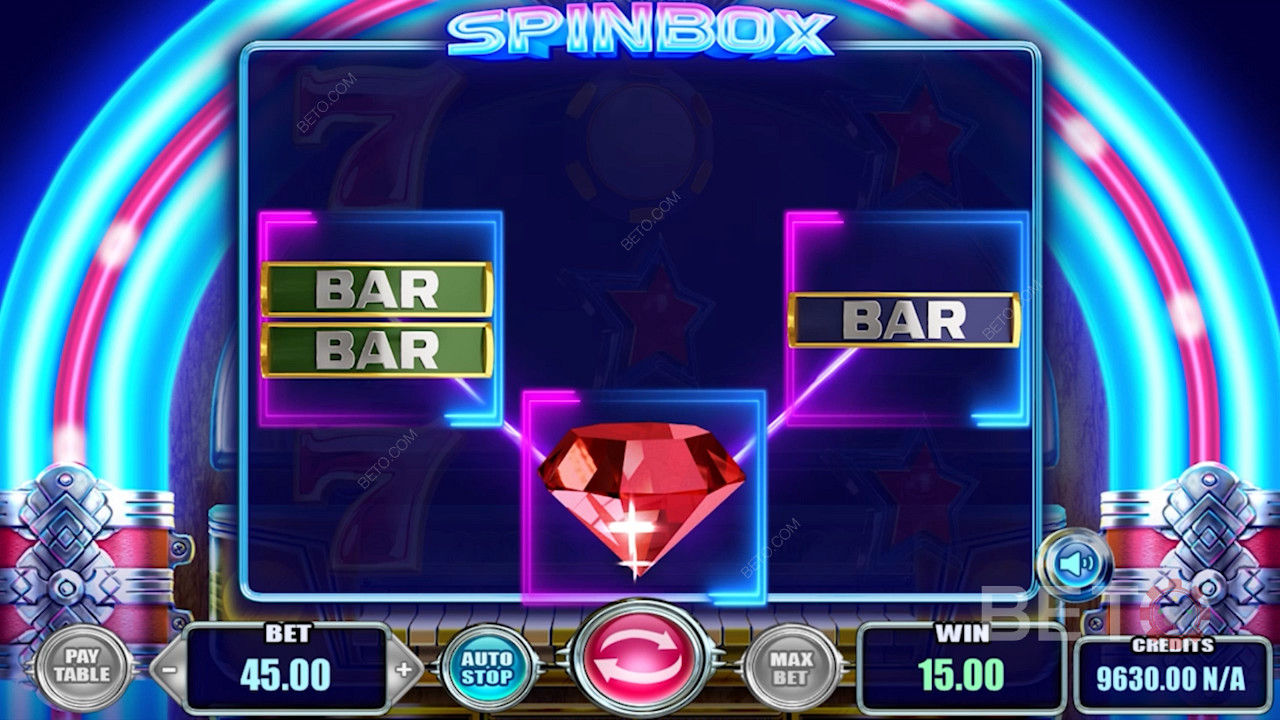 Shiny visuals in this video slot