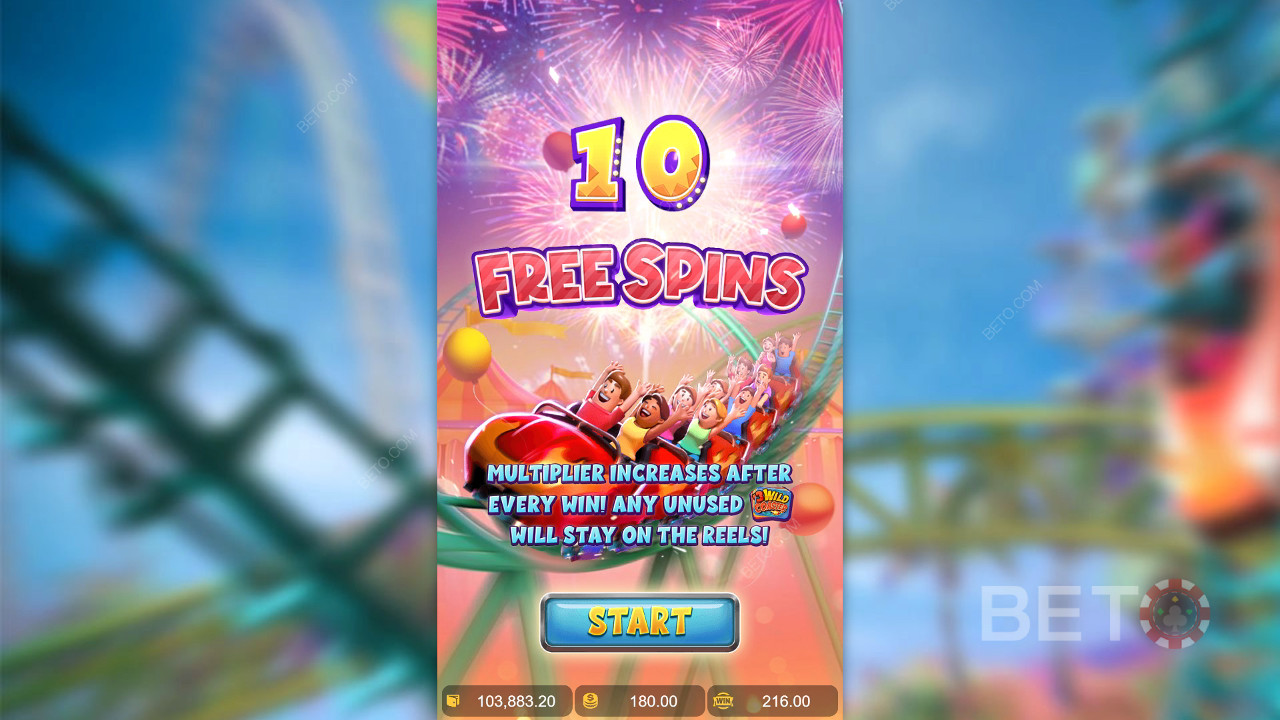 Bonus Features Explained in Wild Coaster by PG Soft
