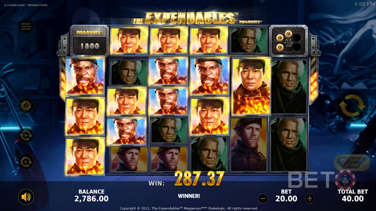 The Expendables New Mission Megaways Review by BETO Slots