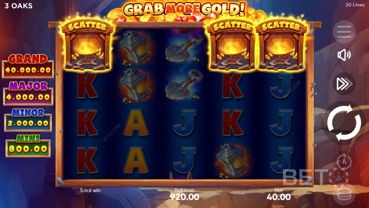 Grab More Gold! Review by BETO Slots