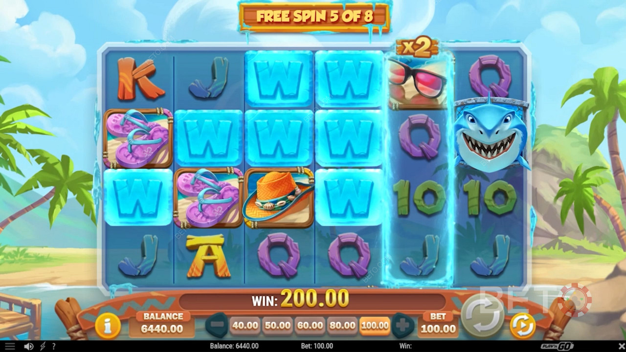 Land several Wilds in Free Spins and win easily