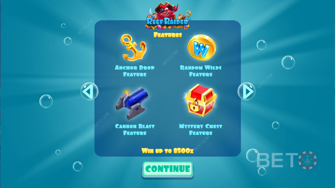 The 4 treasure trail features are your road to wining big amounts