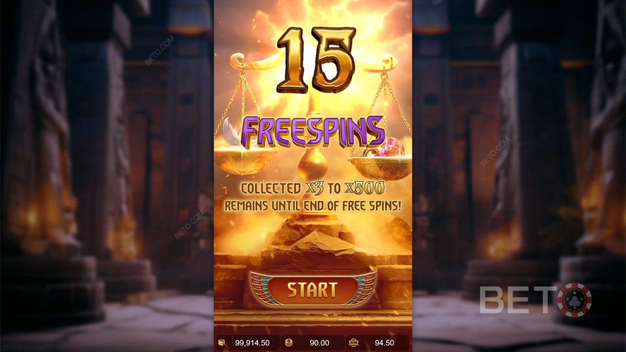 Win 10,000x Your bet in the Anubis Wrath Video Slot!