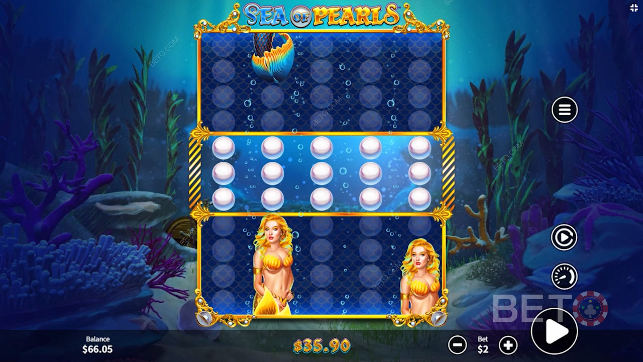 Fill the Action Zone with pearls and trigger Play it Your Way feature in the Sea of Pearls