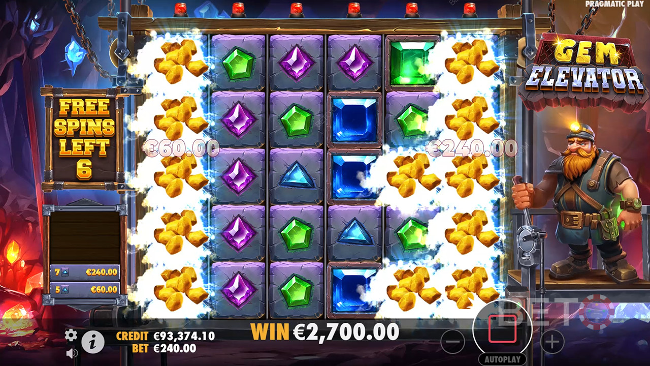 Gem Elevator Review by BETO Slots