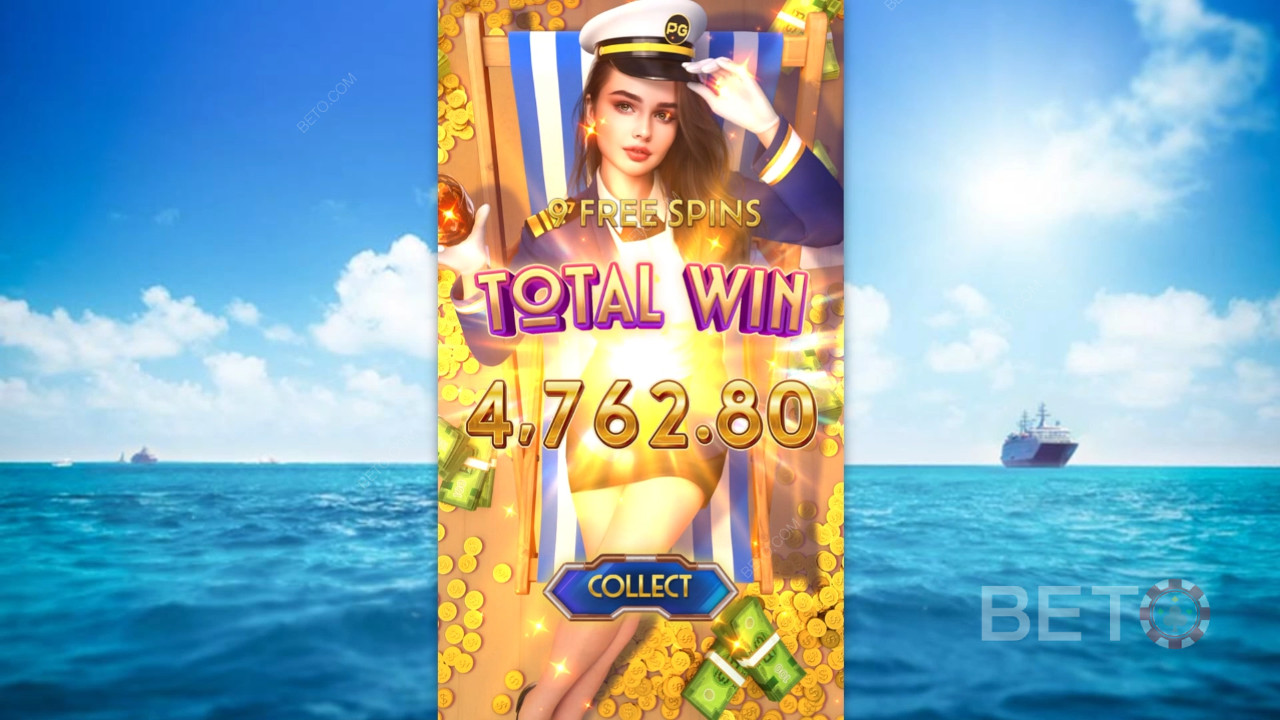 Win 2,500x Your bet in the Cruise Royale Online Slot!
