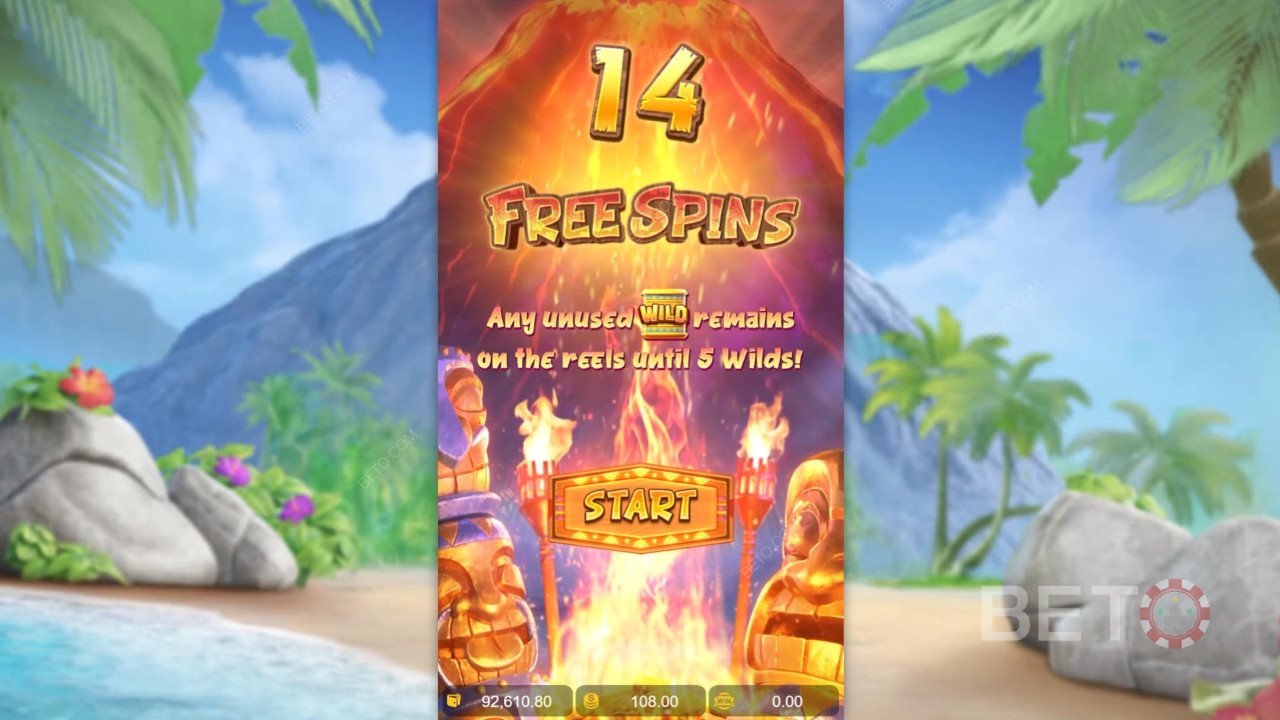 Win 2,500x Your bet in the Hawaiian Tiki Slot Online!
