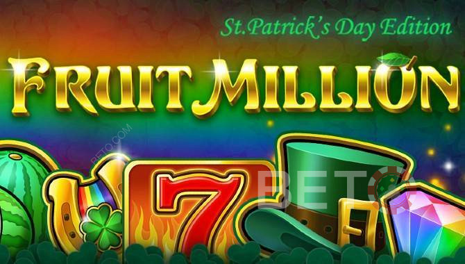 Fruit Million online slot with 8 different skins - St. Patricks Day Edition