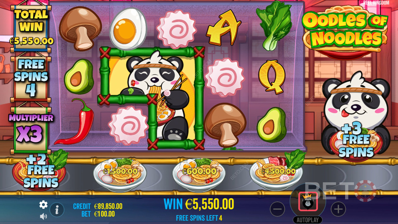 Oodles of Noodles Review by BETO Slots