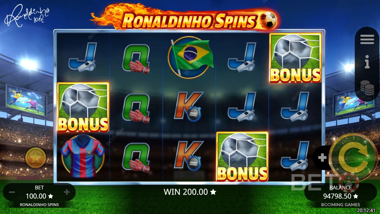 Ronaldinho Spins Review by BETO Slots