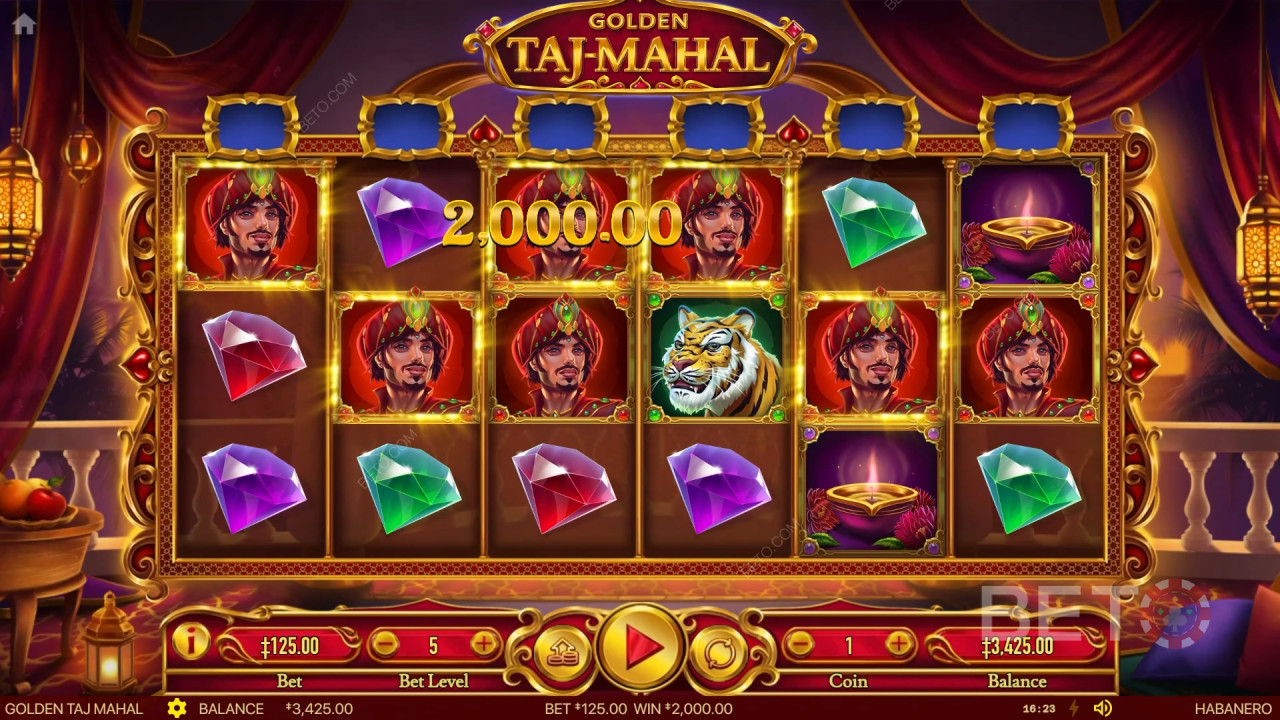 Golden Taj Mahal Review by BETO Slots