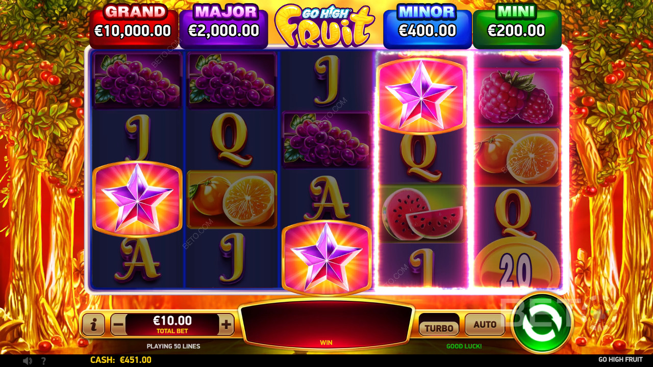Go High Fruit Review by BETO Slots