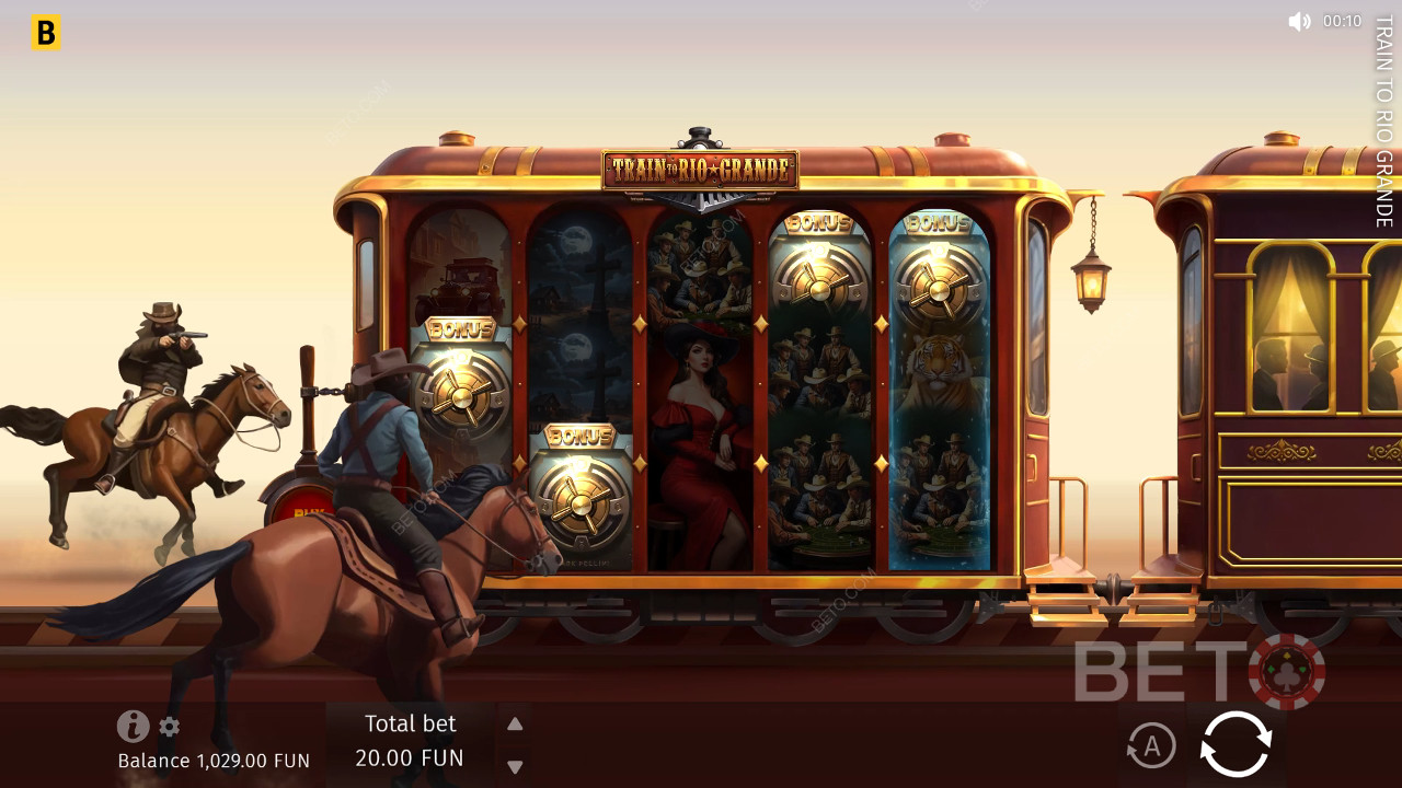 Train To Rio Grande Review by BETO Slots