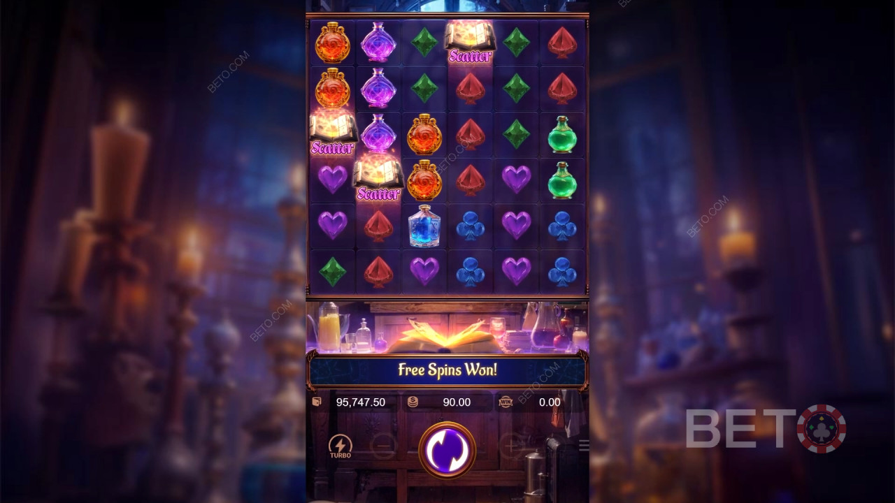 Bonus Features Explained in Mystic Potion by PG Soft
