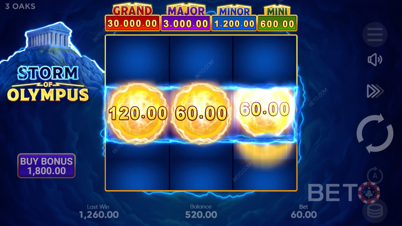 Storm of Olympus Free Play