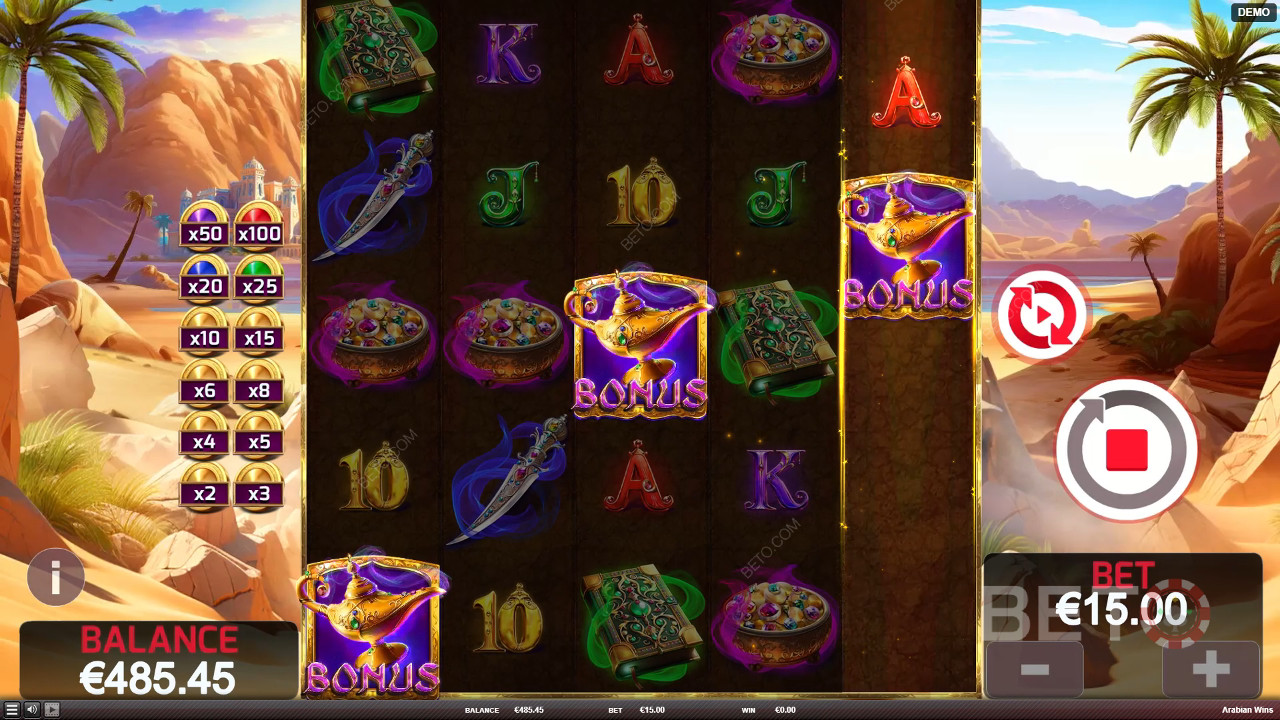 Arabian Wins Free Play