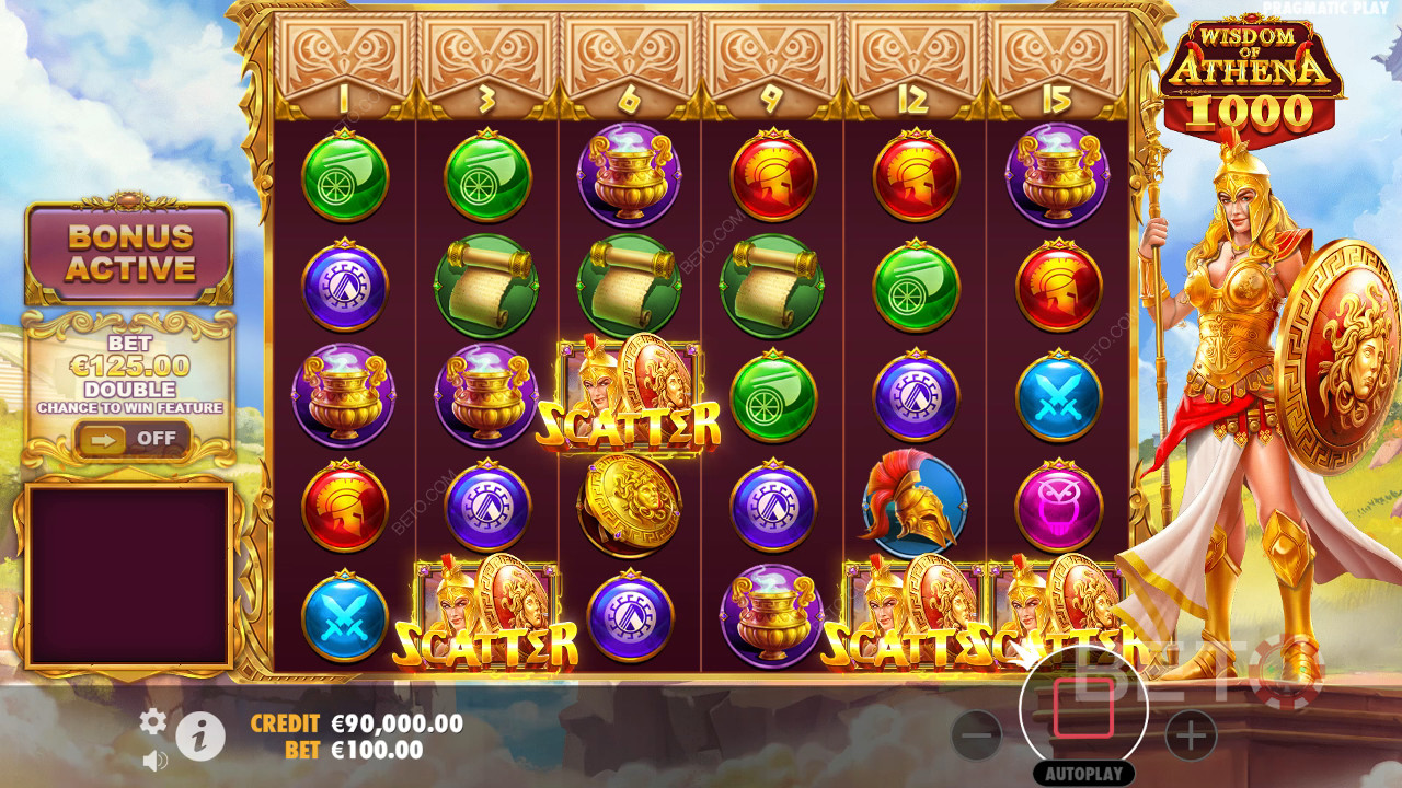Wisdom of Athena 1000 Review by BETO Slots