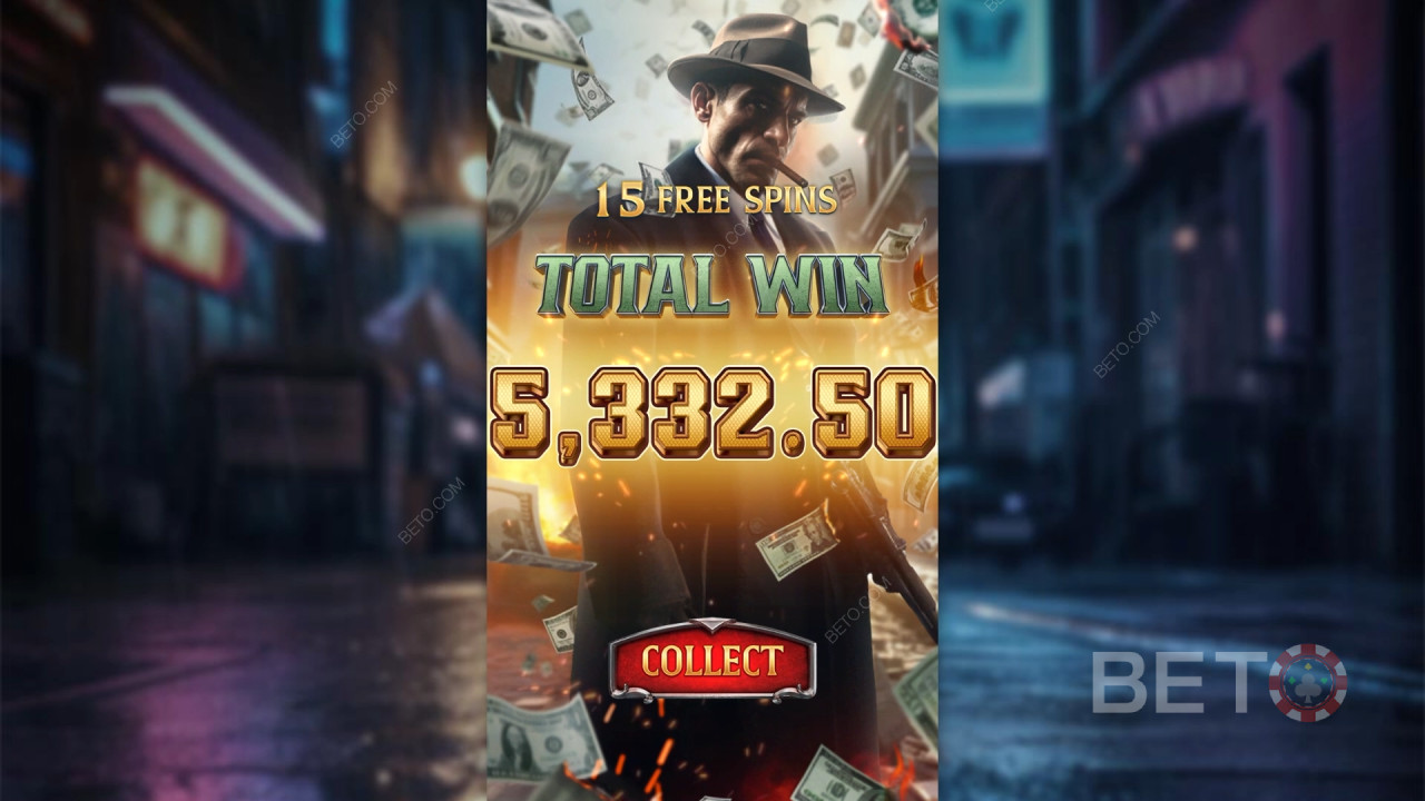 Win 10,000x Your bet in the Mafia Mayhem Online Slot!
