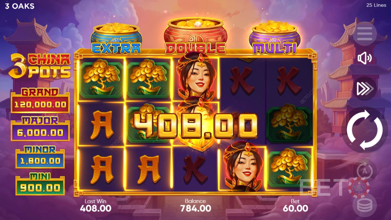 3 China Pots Free Play