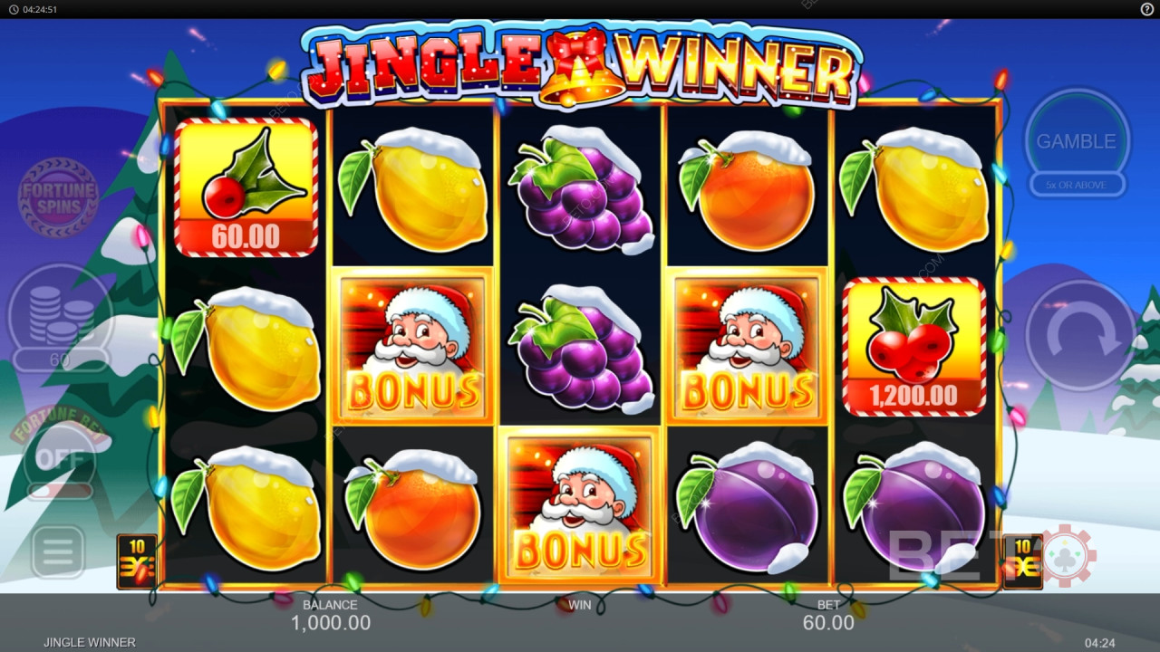 Jingle Winner Review by BETO Slots