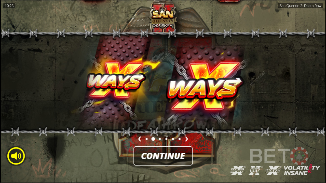 Win 200,000x Your bet in the San Quentin 2 Slot!