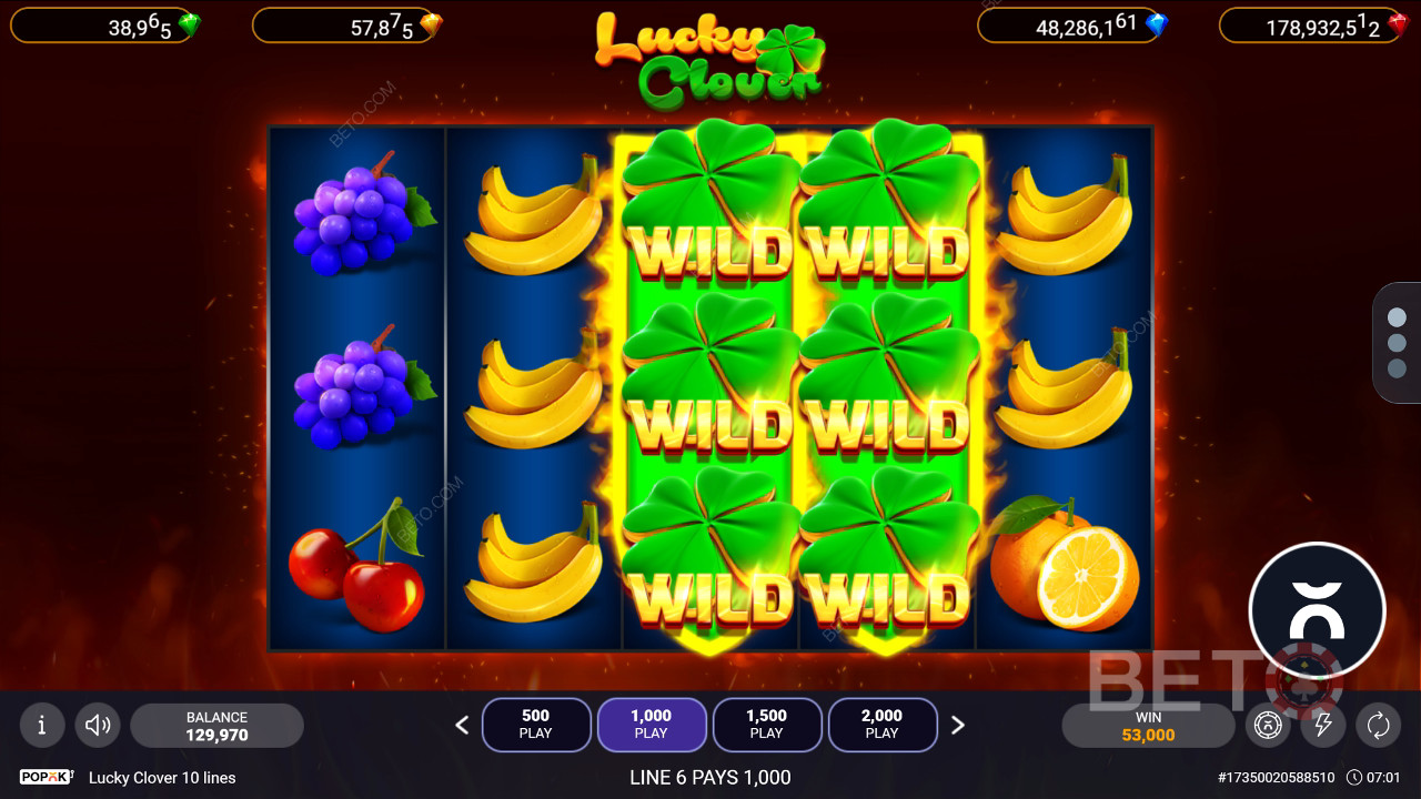 Lucky Clover (Popok Gaming) Free Play