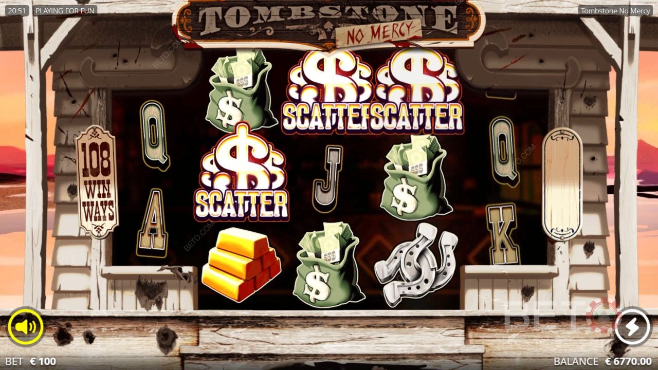 Tombstone No Mercy Review by BETO Slots
