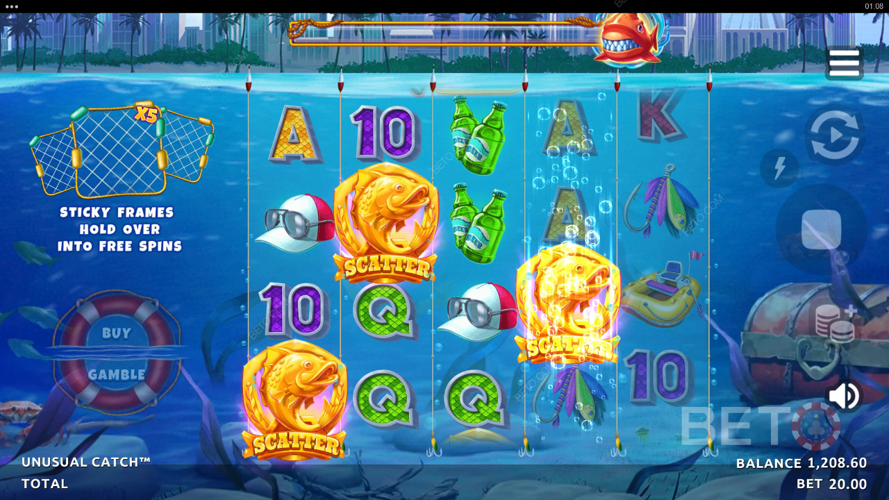 Unusual Catch Free Play