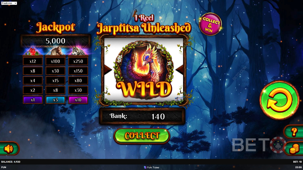 1 Reel Jarptitsa Unleashed Free Play