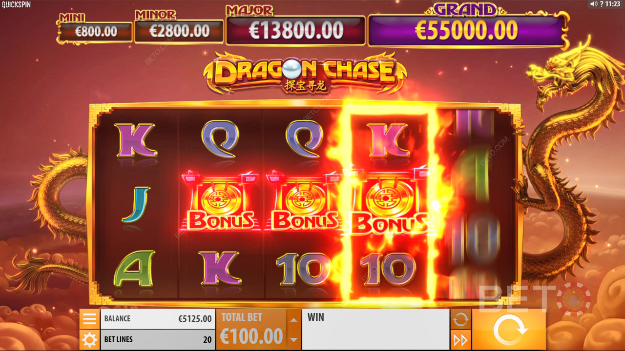 Dragon Chase Review by BETO Slots