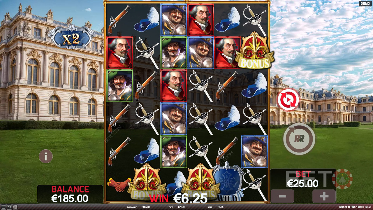 Musketeers 1 Wild for All Free Play