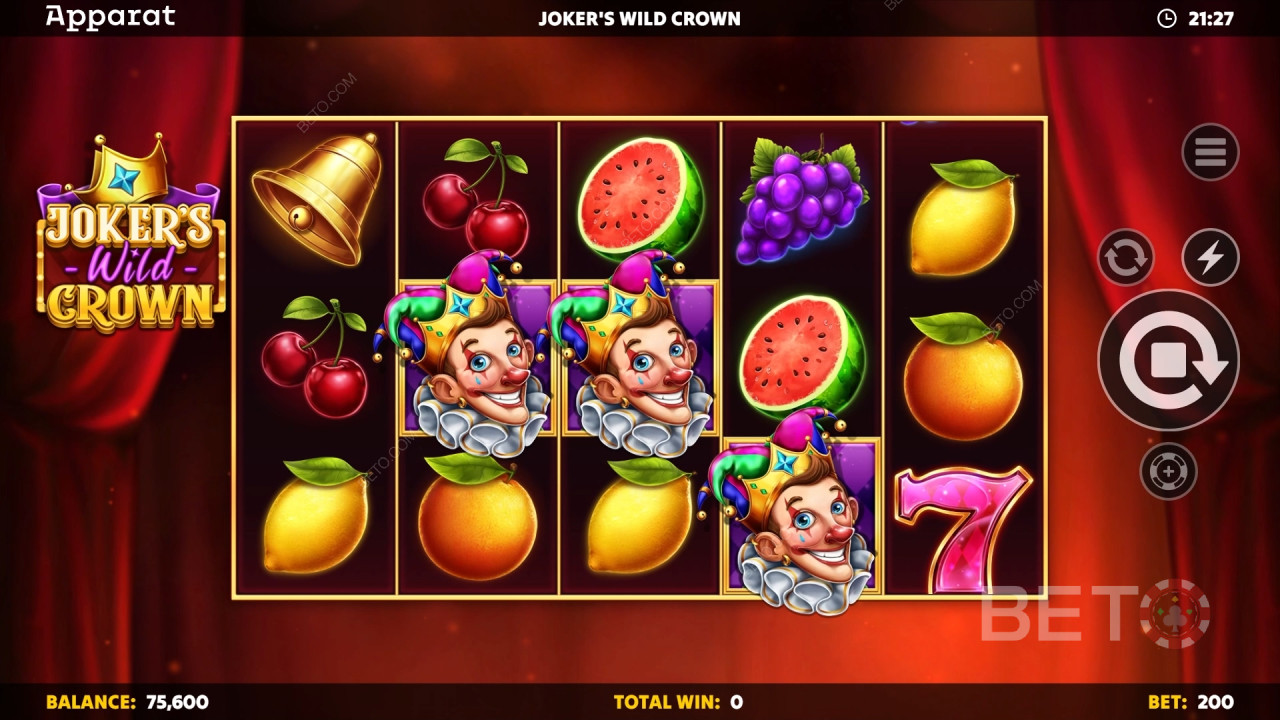 Joker's Wild Crown Free Play
