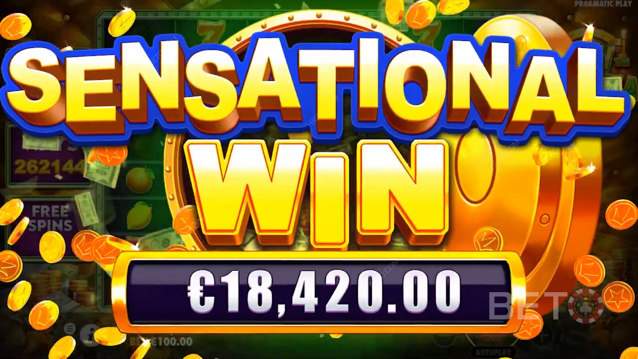 Landing sensational wins in Cash Bonanza online slot machine