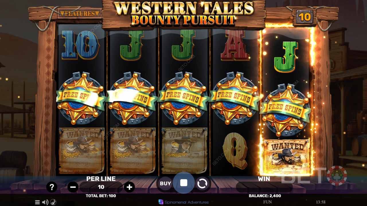 Western Tales - Bounty Pursuit Free Play