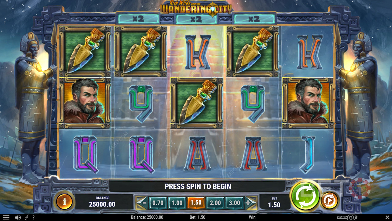Uncover treasure troves in your exploration journey in the new Rich Wilde slot game