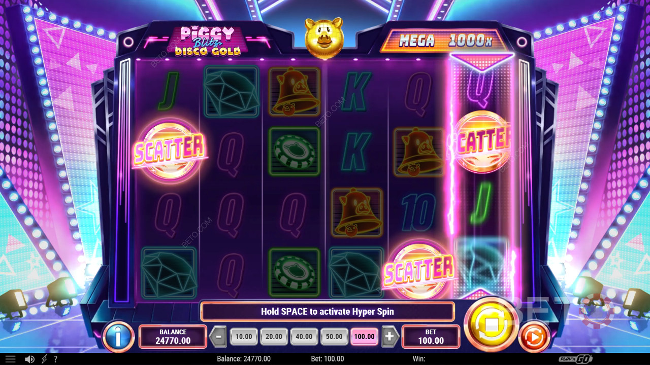 Piggy Blitz Disco Gold Review by BETO Slots