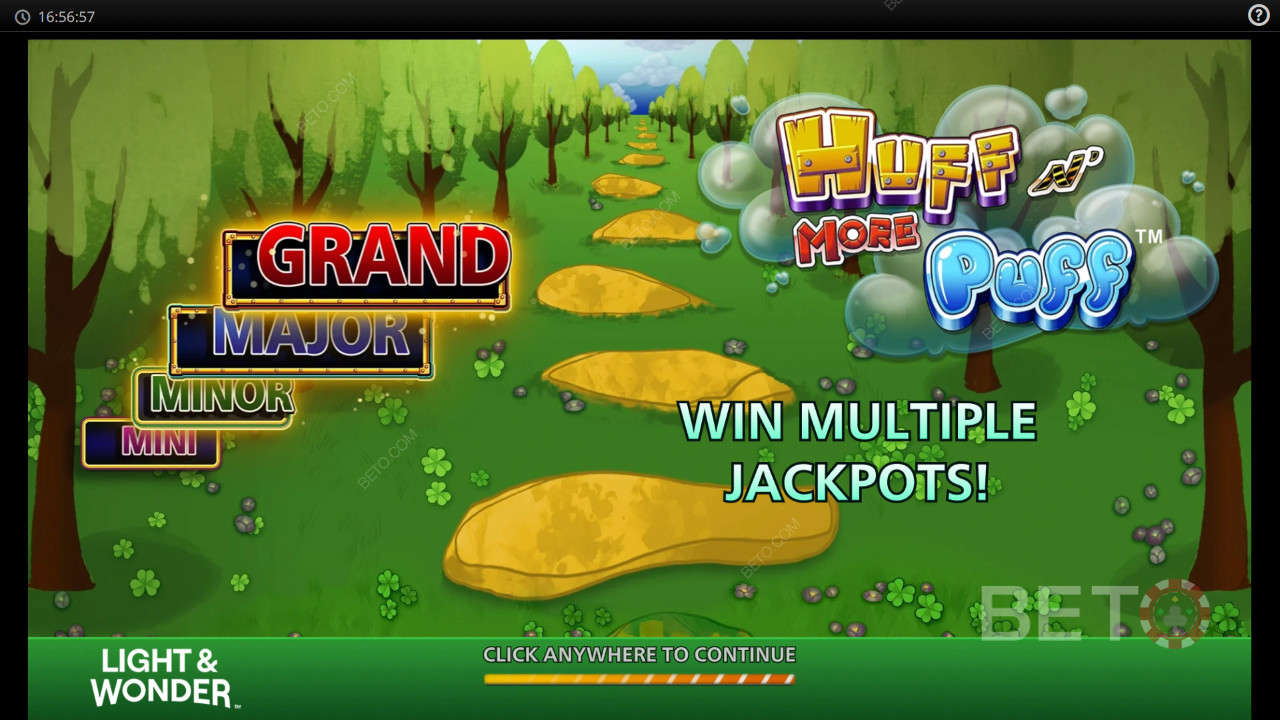 Win 5,000x Your bet in the Huff N